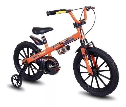 Bicicleta Aro 16 Em Alumínio C/rodinhas Menino Extreme Nathor é ruim? Bicicleta Aro 16 Em Alumínio C/rodinhas Menino Extreme Nathor é boa?