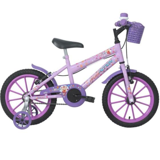 Imagem de Bicicleta ARO 16 Free Action KISS - 3020701041801056  Lilas