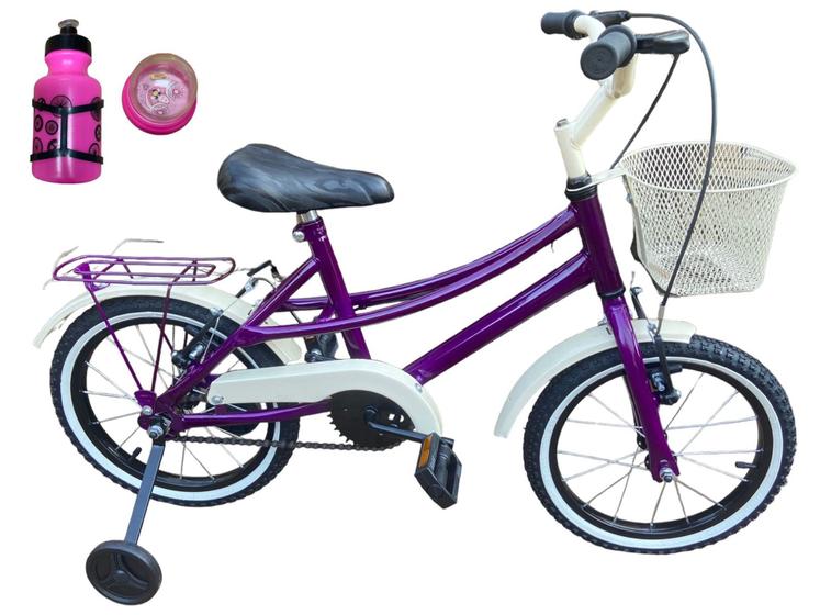 Imagem de Bicicleta Aro 16 Infantil Feminina Ceci Retro