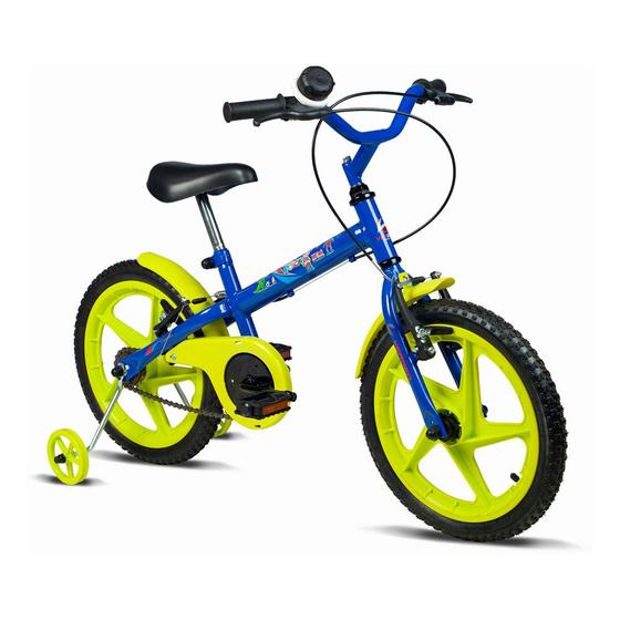 Bicicleta Verden Kids Aro 16 Rígida 1 Marcha - Azul