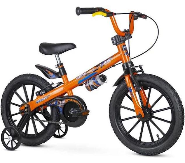 Bicicleta Aro 16 Infantil Rodinhas Menino Extreme Nathor - Bicicleta ...