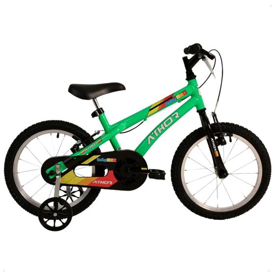 Bicicleta Athor Bike Baby Boy Aro 16 Rígida 1 Marcha - Verde