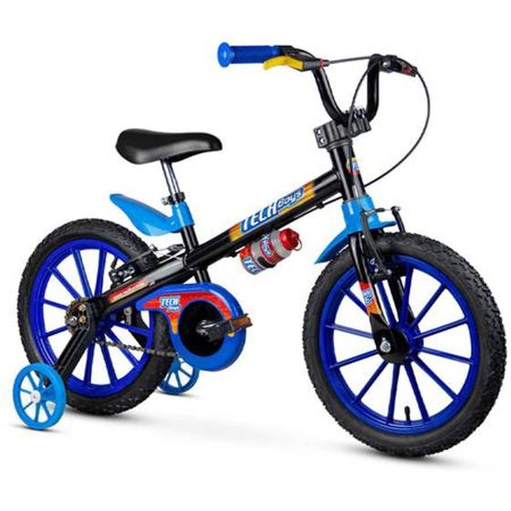 Bicicleta aro 16 masculino tech boys rodinha - Nathor Menor preço em Bicicleta aro 16 masculino tech boys rodinha - Nathor