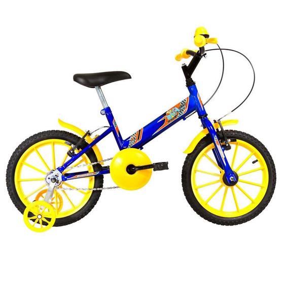 Imagem de Bicicleta Aro 16 Ultra Kids T Azul E Amarelo - Ultrabike