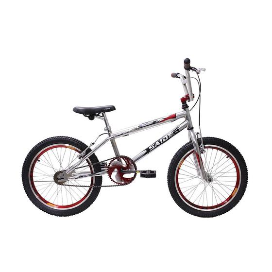 Imagem de Bicicleta Aro 20 Bmx Cross Freestyle Aero CROMADO