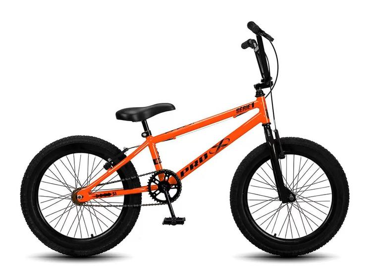 Bicicleta Aro 20 BMX Infantil PRO X S1 FreeStyle VBrake Menor preço em Bicicleta Aro 20 BMX Infantil PRO X S1 FreeStyle VBrake
