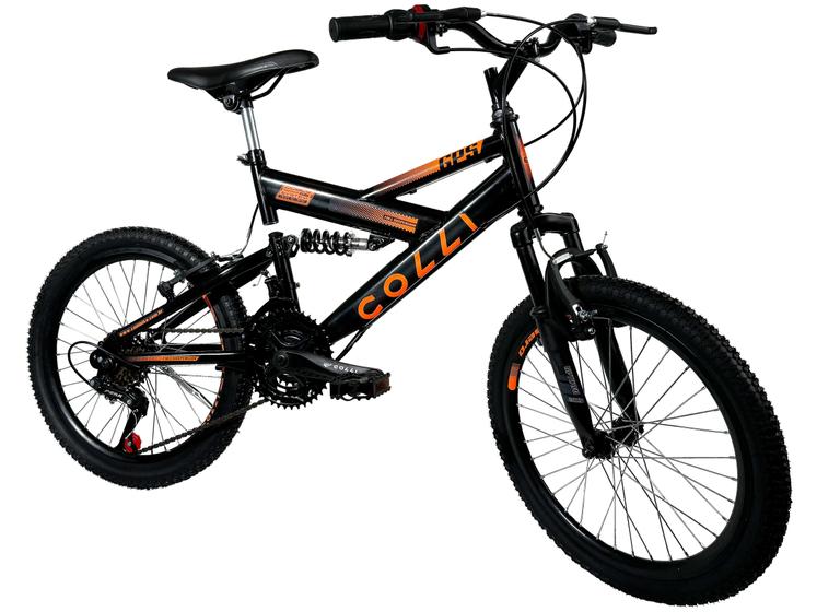 Imagem de Bicicleta Aro 20 Colli GPS 21 Marchas Freio V-Brake Quadro Aço Carbono