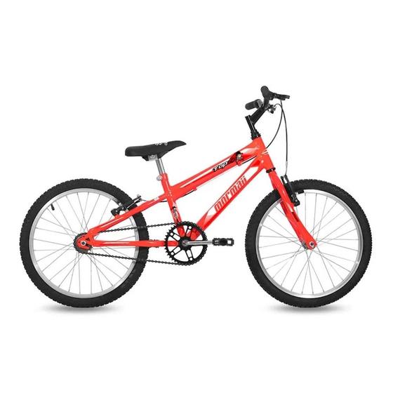 Bicicleta Mormaii Top Lip Aro 20 Rígida 1 Marcha - Laranja