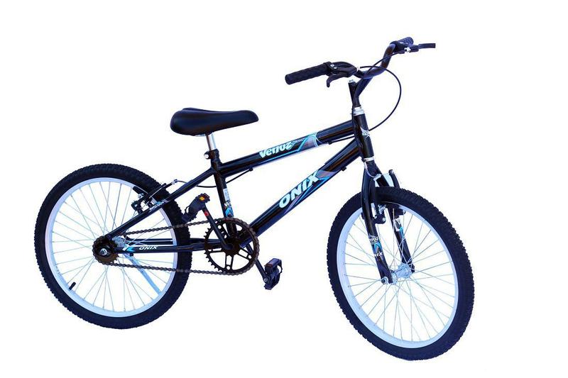 Bicicleta Onix Venuz Aro 20 Rígida 1 Marcha - Azul/preto