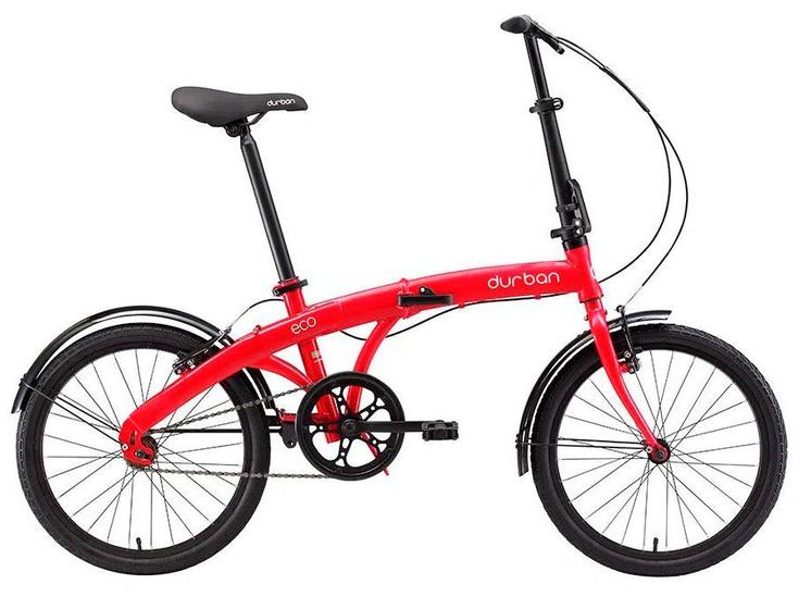 Bicicleta Durban Bike Eco Aro 20 Rígida 1 Marcha - Vermelho