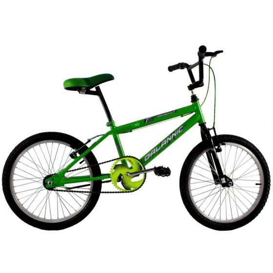 Bicicleta Dalannio Bike Mutante Aro 20 Rígida 1 Marcha - Verde
