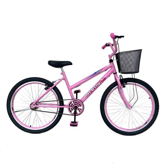 Bicicleta Aro 24 Femenina/Menina Juvenil Cestinha Freios V Brake Rodas Alumínio Aero é ruim? Bicicleta Aro 24 Femenina/Menina Juvenil Cestinha Freios V Brake Rodas Alumínio Aero é boa?