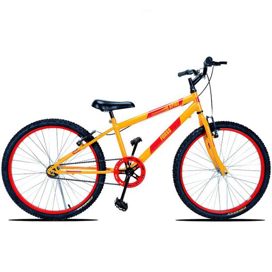 Imagem de Bicicleta Aro 24 Forss Spike Sem Marchas - Azul