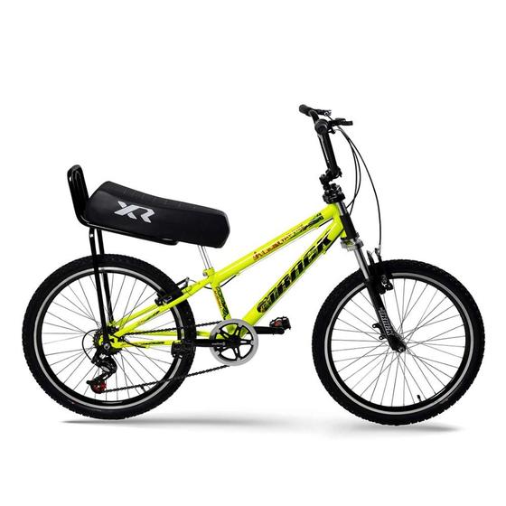Bicicleta Aro 24 Track Fli Fire Cross Banco Moby V-Brake 6M Amortecedor Menor preço em Bicicleta Aro 24 Track Fli Fire Cross Banco Moby V-Brake 6M Amortecedor