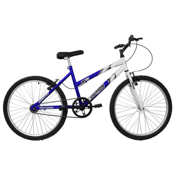 Bicicleta Ultra Bikes Pro Tork Aro 24 Rígida 18 Marchas - Azul