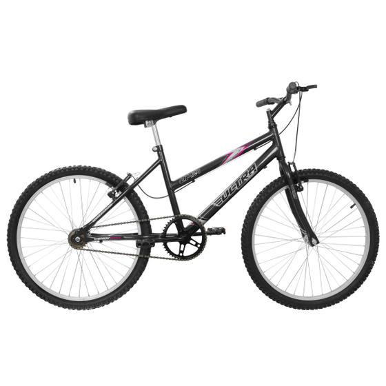 Bicicleta Ultra Bikes Pro Tork Aro 24 Rígida 18 Marchas - Branco/preto