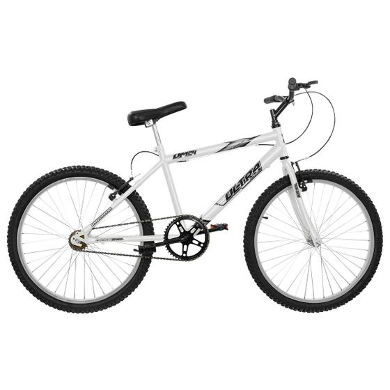 Bicicleta Ultra Bikes Pro Tork Ultra Aro 24 Rígida 18 Marchas - Branco