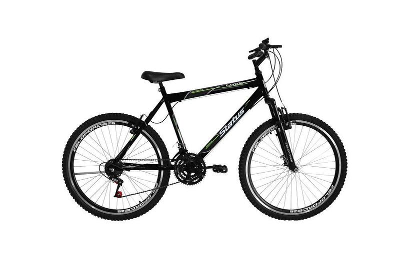 Bicicleta Status Bike Lenda Aro 26 Susp. Dianteira 18 Marchas - Branco