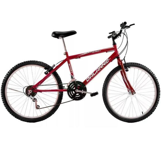 Imagem de Bicicleta Aro 26 18V Sport Bike Cor Vermelha