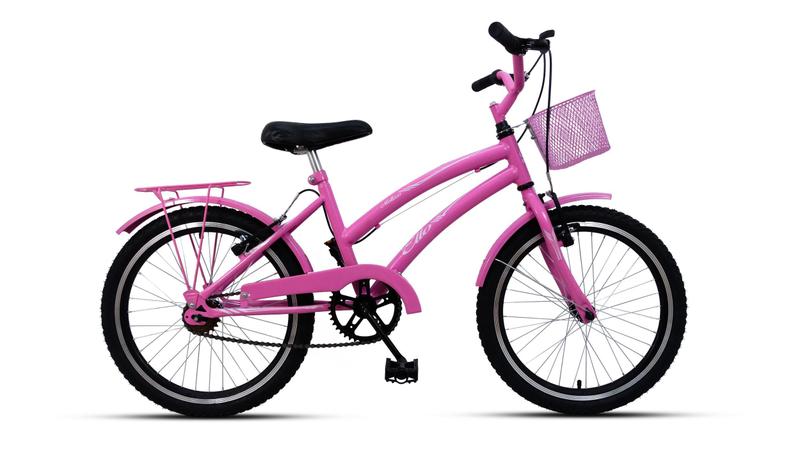Bicicleta Ello Bike Melissa Aro 26 Rígida 1 Marcha - Branco/rosa