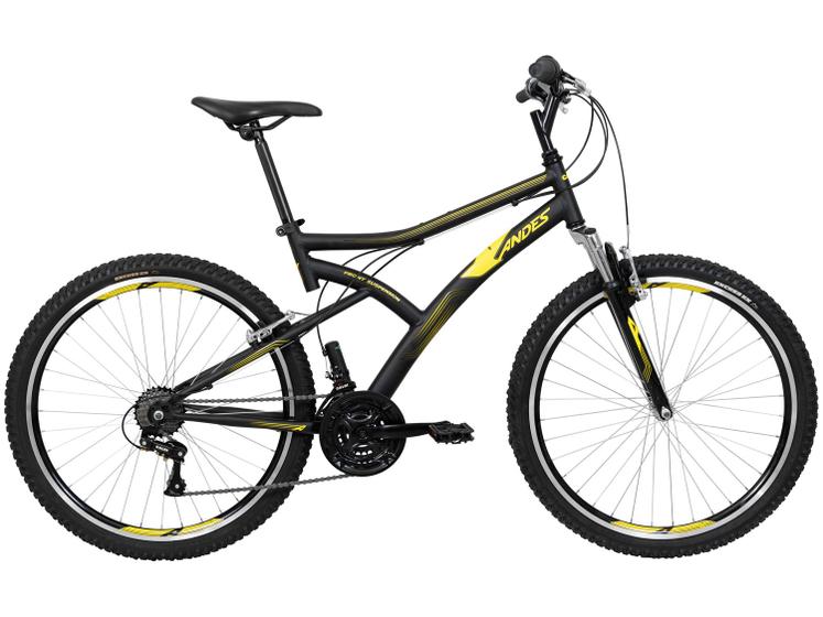 Imagem de Bicicleta Aro 26" Caloi Andes Freio V-Brake 21 Marchas