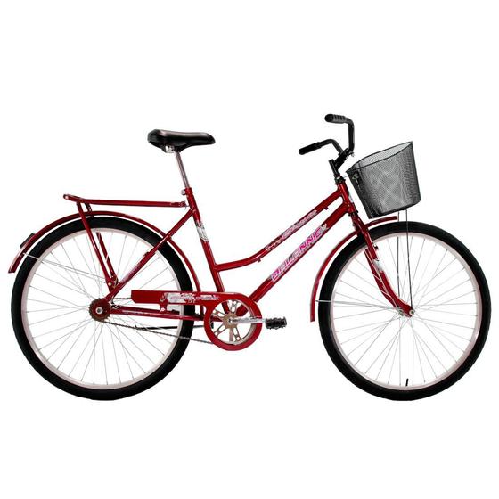 Imagem de Bicicleta Aro 26 Feminina Freio no Pé CP Classic - Vermelho