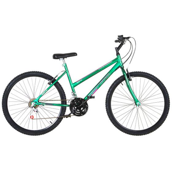 Bicicleta Ultra Bikes Pro Tork Aro 26 Rígida 18 Marchas - Branco/verde