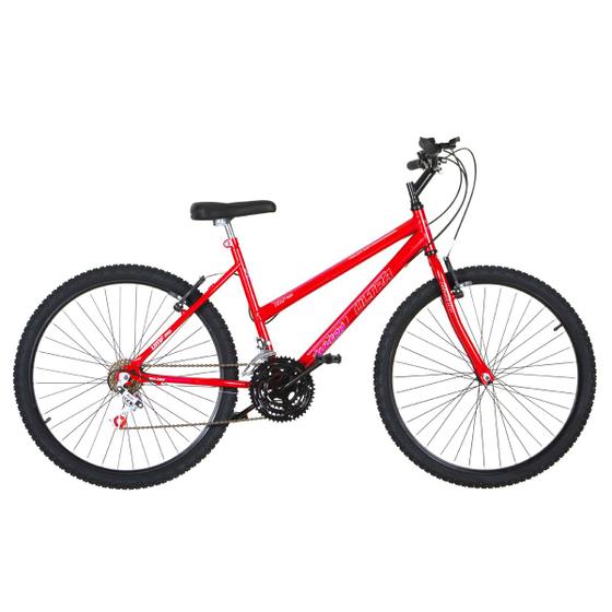 Bicicleta Ultra Bikes Pro Tork Aro 26 Rígida 18 Marchas - Vermelho