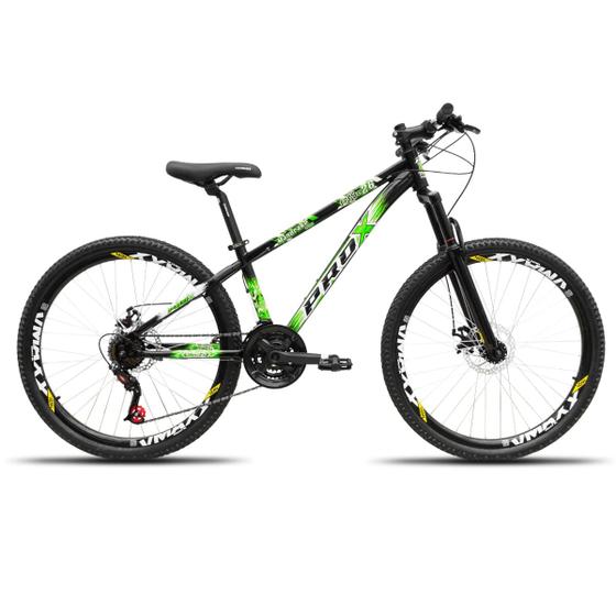 Imagem de Bicicleta aro 26 Freeride PRO X Mandrake Hiten 21 Velocidades Freio a Disco Aros Vmaxx