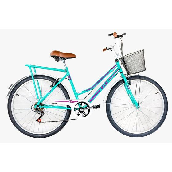 Imagem de Bicicleta Aro 26 Kls Retro Sport Freio V-Brake 6 Marchas