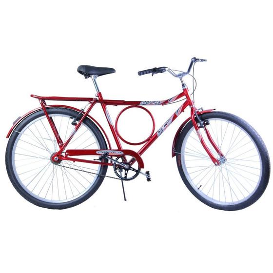Bicicleta Dalannio Bike Potenza Aro 26 Rígida 1 Marcha - Vermelho