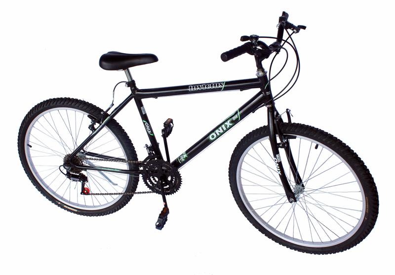 Bicicleta Onix Invictus Aro 26 Rígida 18 Marchas - Preto/verde