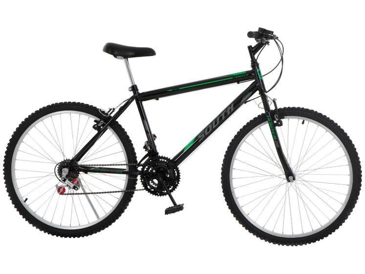 Bicicleta Aro 26 South Bike Hunter Freio V-Brake Menor preço em Bicicleta Aro 26 South Bike Hunter Freio V-Brake