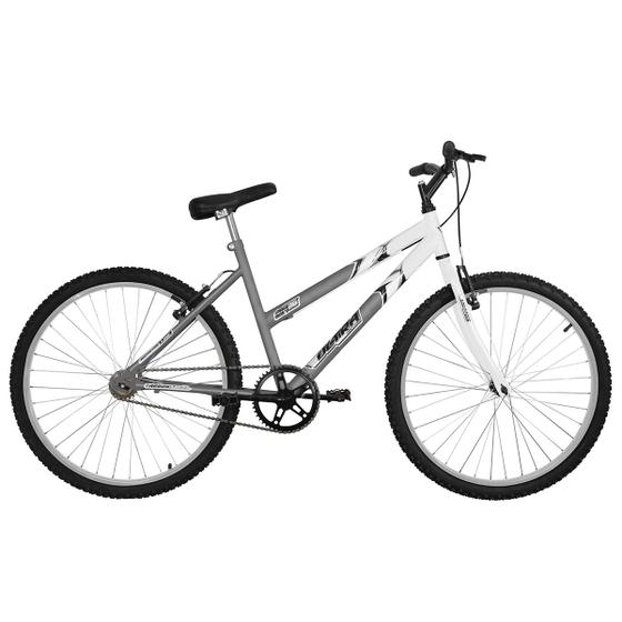 Bicicleta Ultra Bikes Pro Tork Aro 26 Rígida 18 Marchas - Cinza