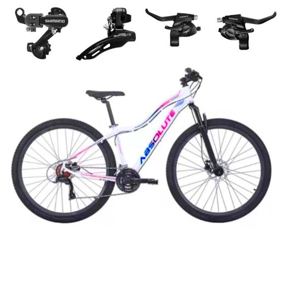 Imagem de Bicicleta Aro 29 Absolute Aluminio MTB Hera 24 Velocidades Câmbios e Trocadores SHIMANO