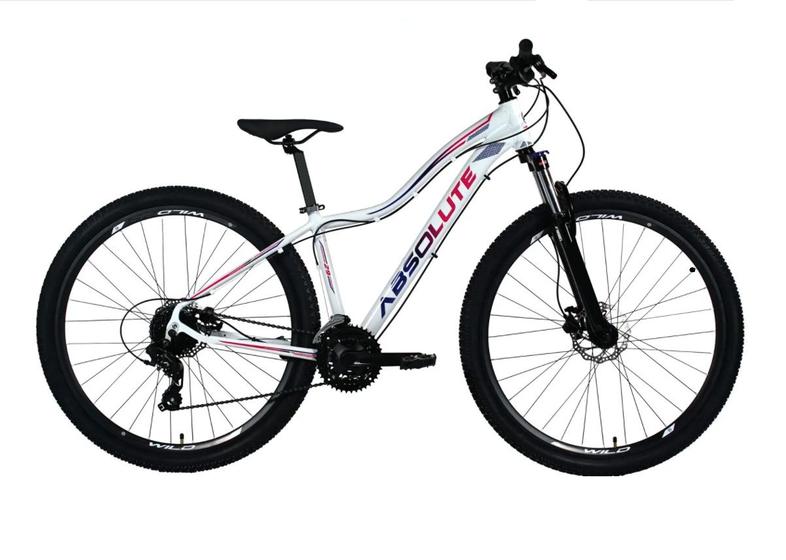 Imagem de Bicicleta Aro 29 Absolute Hera Feminina Câmbios Shimano 24v K7 Freio a Disco Hidráulico Garfo Com Trava - Branco