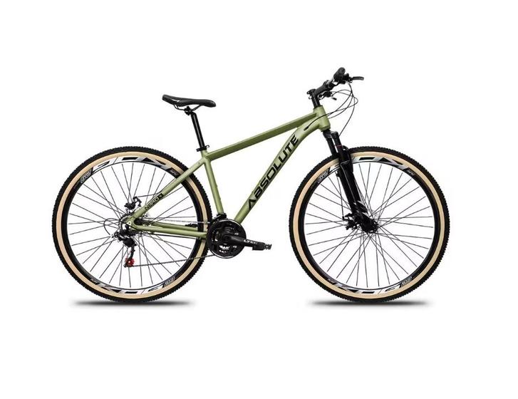 Imagem de Bicicleta Aro 29 Absolute Nero 5 24v Freio A Disco Suspensão Mountain Bike Alumínio Pneu Faixa - Oliva