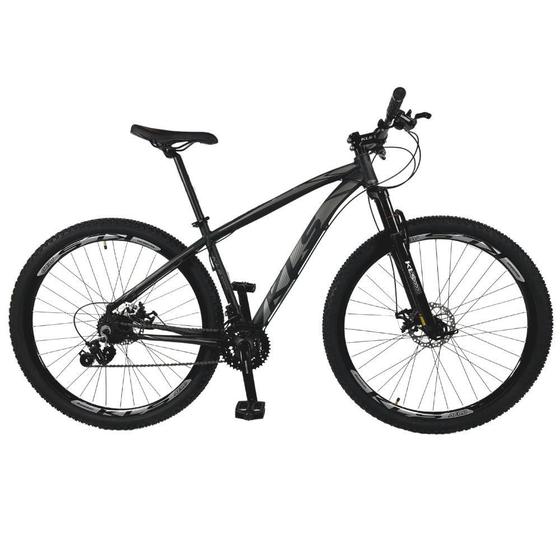 Imagem de Bicicleta Aro 29 Alumínio KLS Storm Ezfire Câmbios Pedivela Shimano Mtb Freio Disco 21 Marchas