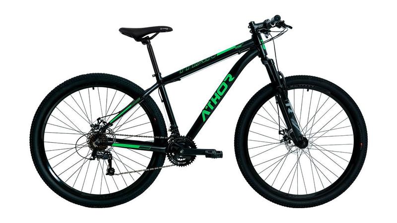 Imagem de Bicicleta aro 29 athor titan alum 21v (atr) pto fosco/verde