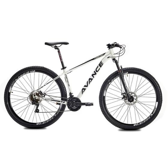 Bicicleta Avance Bike Inception T19 Aro 29 Susp. Dianteira 21 Marchas - Branco