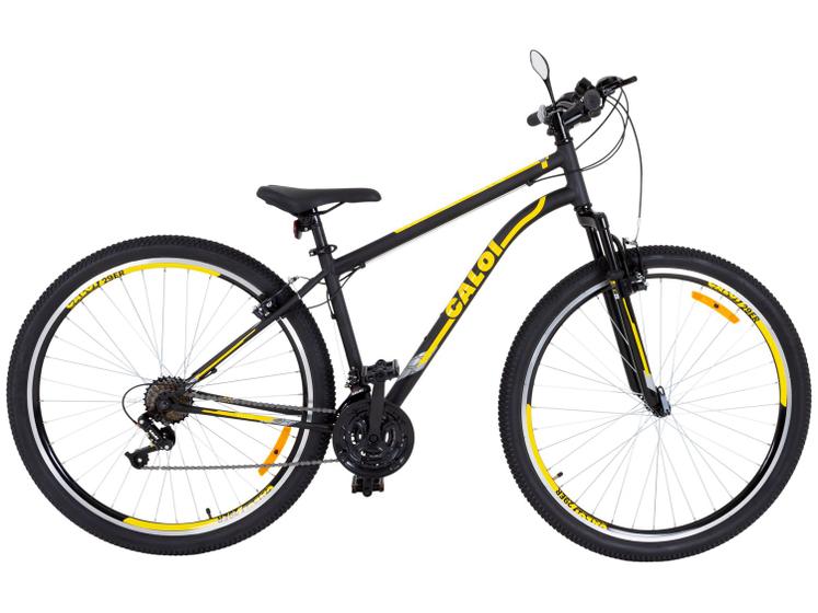 Bicicleta Caloi Velox Aro 29 Susp. Dianteira 21 Marchas - Preto