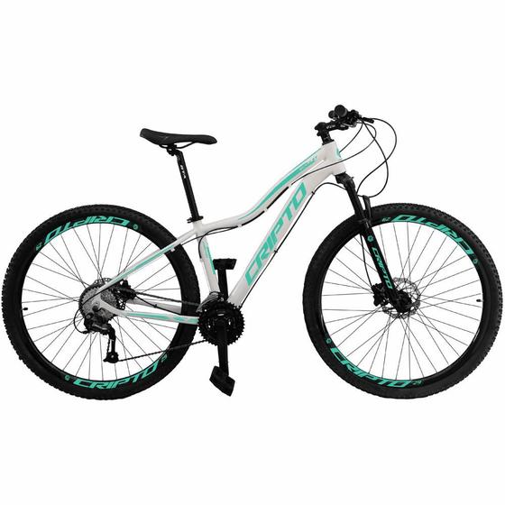 Bicicleta Aro 29 Cripto 24 Marchas Freio Disco e Suspensão Menor preço em Bicicleta Aro 29 Cripto 24 Marchas Freio Disco e Suspensão