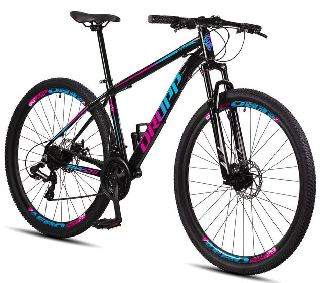 Imagem de Bicicleta Aro 29 Dropp SW 24 Vel Câmbio Shimano Quadro Alumínio MTB