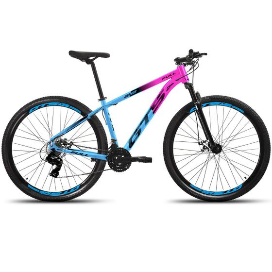 Imagem de Bicicleta Aro 29 GTS Full 21 Marchas Câmbios Shimano