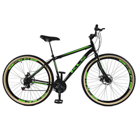 Bicicleta Aro 29 Kls Sport Gold Freio Disco Mtb 21 Marchas P.FX Menor preço em Bicicleta Aro 29 Kls Sport Gold Freio Disco Mtb 21 Marchas P.FX