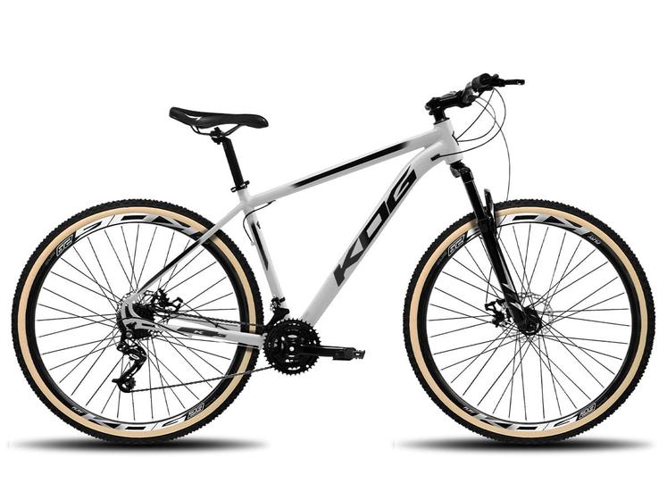 Imagem de Bicicleta Aro 29 KOG 24 Marcha Shimano Freio Hidráulico-Pneus Bege Novas Cores