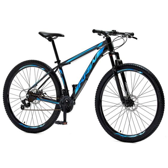 Imagem de Bicicleta Aro 29 Krw Alumínio 21 Velocidades Marchas Freio a Disco Suspensão dianteira Mountain Bike S3