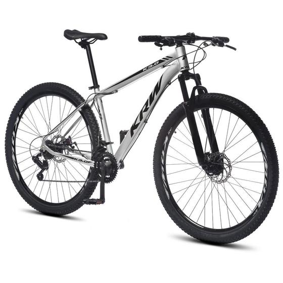 Imagem de Bicicleta Aro 29 KRW Alumínio 21 Velocidades Marchas Freio a Disco Suspensão Mountain Bike X41