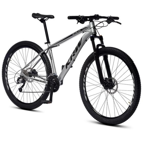 Imagem de Bicicleta Aro 29 KRW Alumínio 27 Vel Shimano Acera Freio Hidráulico Suspensão dianteira com Trava de ombro Mountain Bike S31