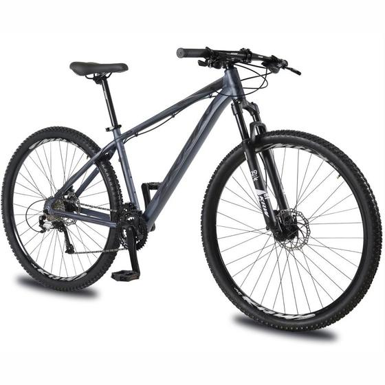 Imagem de Bicicleta aro 29 KRW Alumínio 27 Vel Shimano Altus Freio Hidráulico Suspensão C/ Trava de ombro KR13